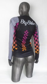 Jersey Dama Gris Espalda